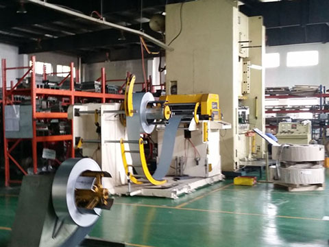 麦瑞迪机械现已配备500吨冲压设备